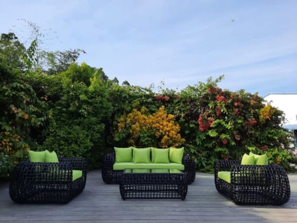 Polyrattan Gartenmöbel Set London - witterungsbeständig und elegant